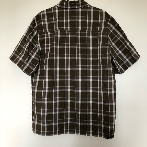 𝅺Helly Hansen Plaid Button Down Short Sleeve Shirt - Picture 4 of 12